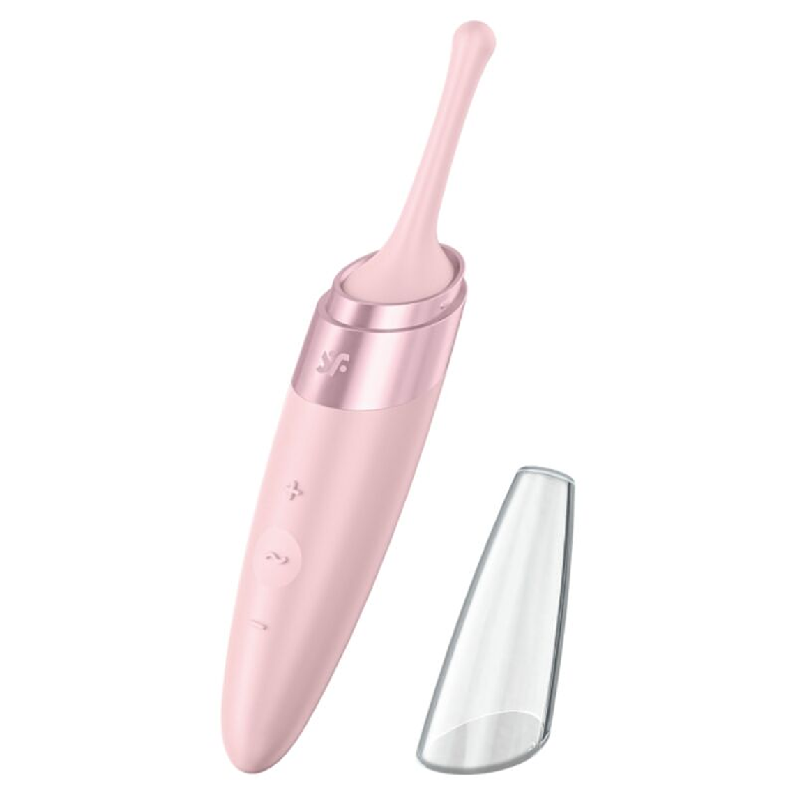 SATISFYER - ESTIMULADOR DE CLITÓRIS TWIRLING DELIGHT ROSA 1