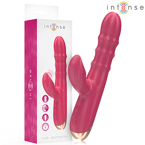 INTENSE - CHLOE VIBRADOR MULTIFUNCIONAL 3 EM 1 VERMELHO