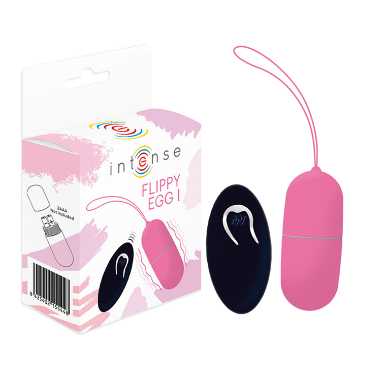 INTENSE - FLIPPY I VIBRATING OGG COM CONTROLE REMOTO ROSA 1