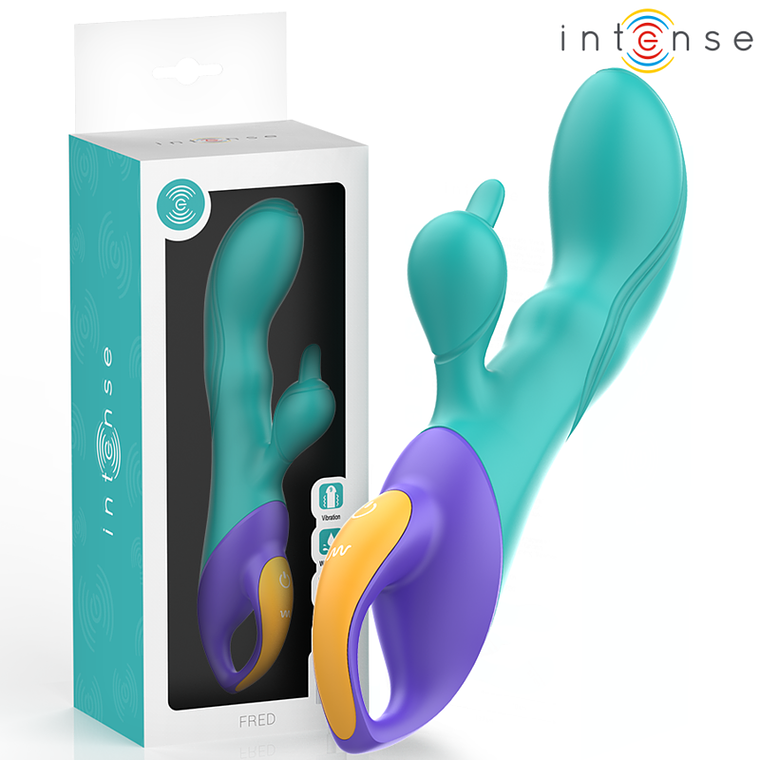 INTENSE - FRED RABBIT VIBRADOR AZUL 1