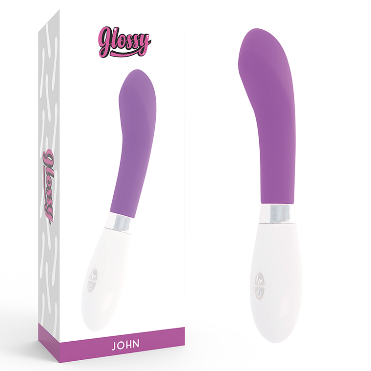 GLOSSY - JOHN VIBRADOR ROXO 1