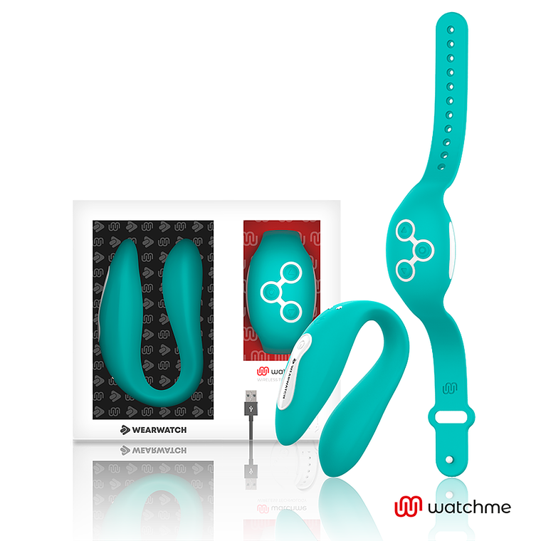 WEARWATCH - VIBRADOR DUAL TECHNOLOGY WATCHME VERDE CLARO 1