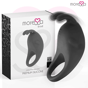 MORESSA - BRAD PREMIUM SILICONE RECARREGVEL PRETO