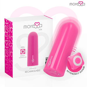 MORESSA - NIX VIBRADOR CONTROLE REMOTO ROSA