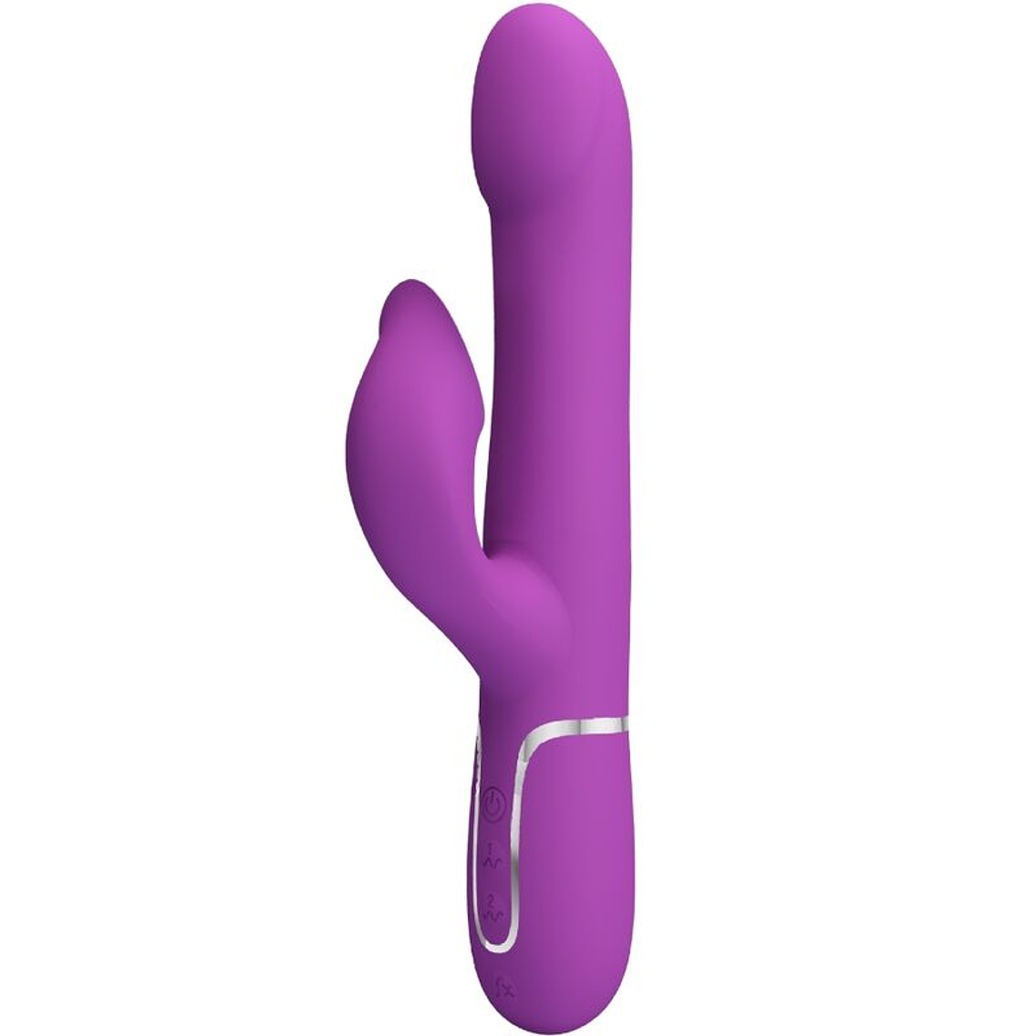 PRETTY LOVE - VIBRADOR E ESTIMULADOR MULTIFUNCIONAL 4 EM 1 ROXO 1