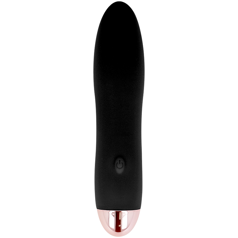DOLCE VITA - VIBRADOR RECARREGÁVEL QUATRO PRETO 7 VELOCIDADES 1