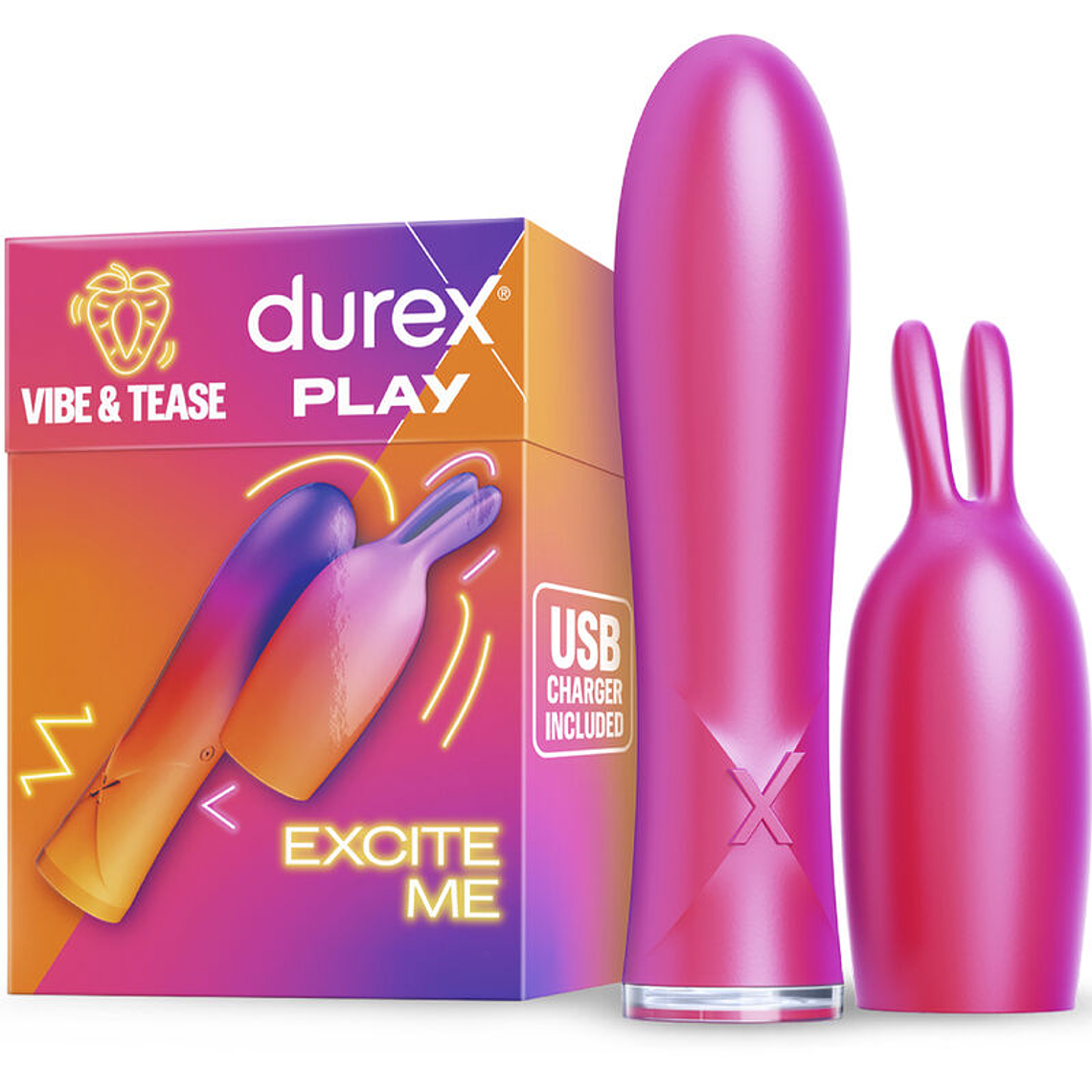 DUREX - TOY VIBRADOR VIBE & TEASE 1
