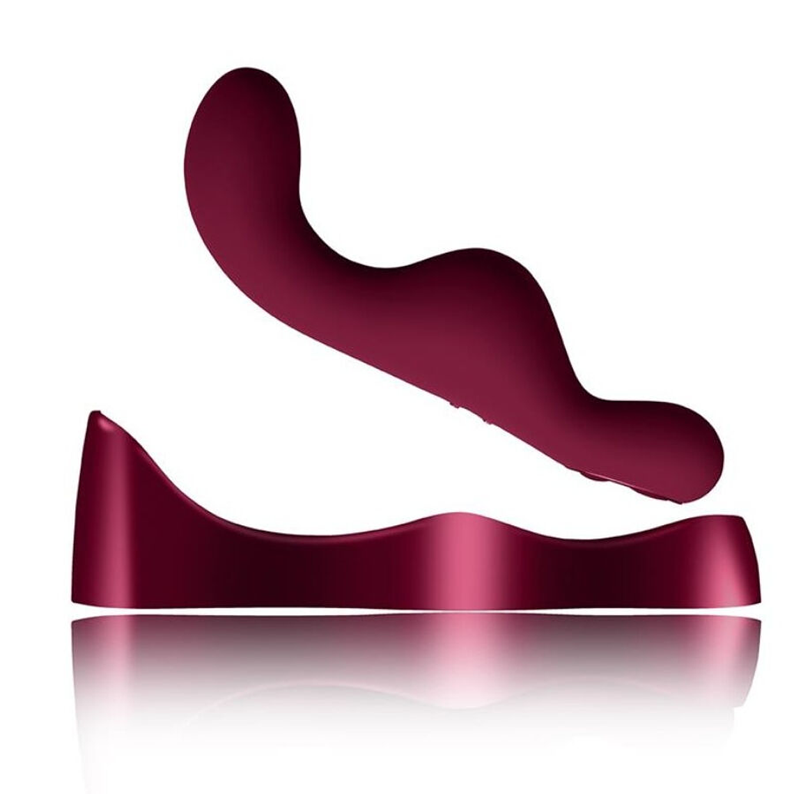 ROCKS-OFF - VIBRADOR PONTO G RUBY GLOW BLUSH VERMELHO 1