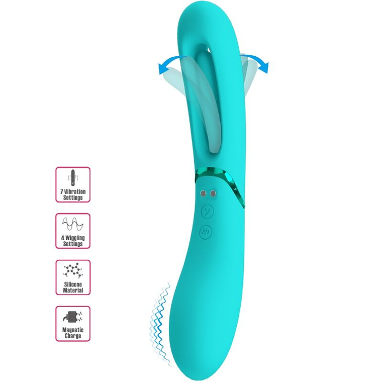 ROMANCE - VIBRADOR LEXIE G-SPOT 7 VIBRAÇÕES AZUL 1