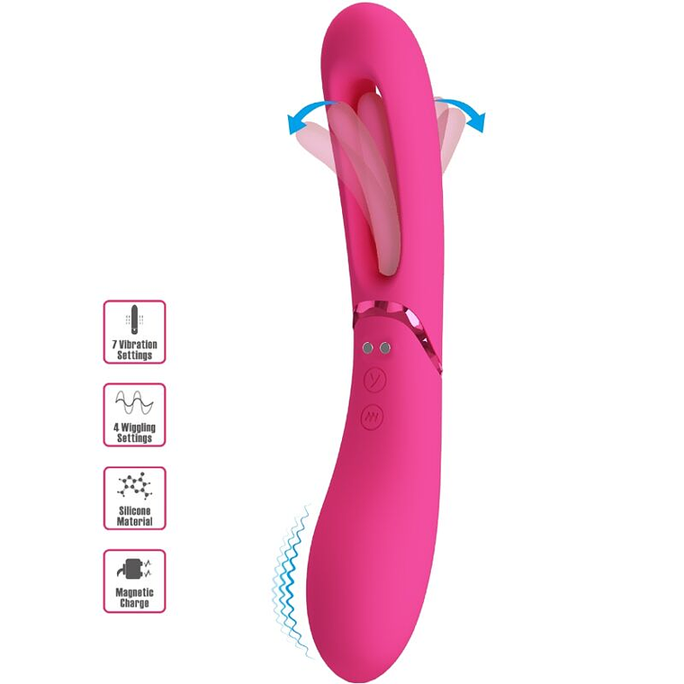 ROMANCE - VIBRADOR LEXIE G-SPOT 7 VIBRAÇÕES ROSA 1