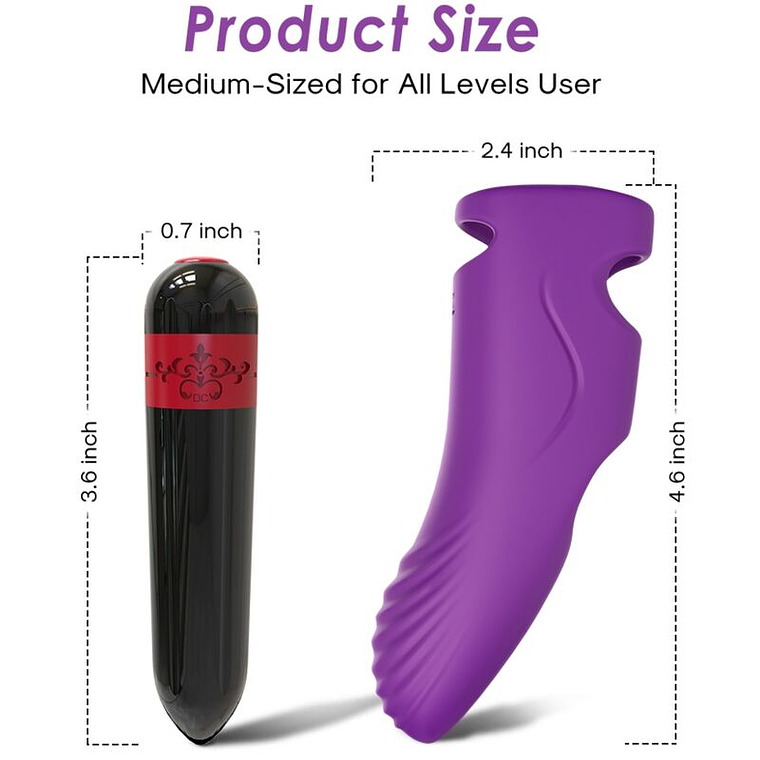 ARMONY - AURORA VIBRADOR DEDO ROXO 1