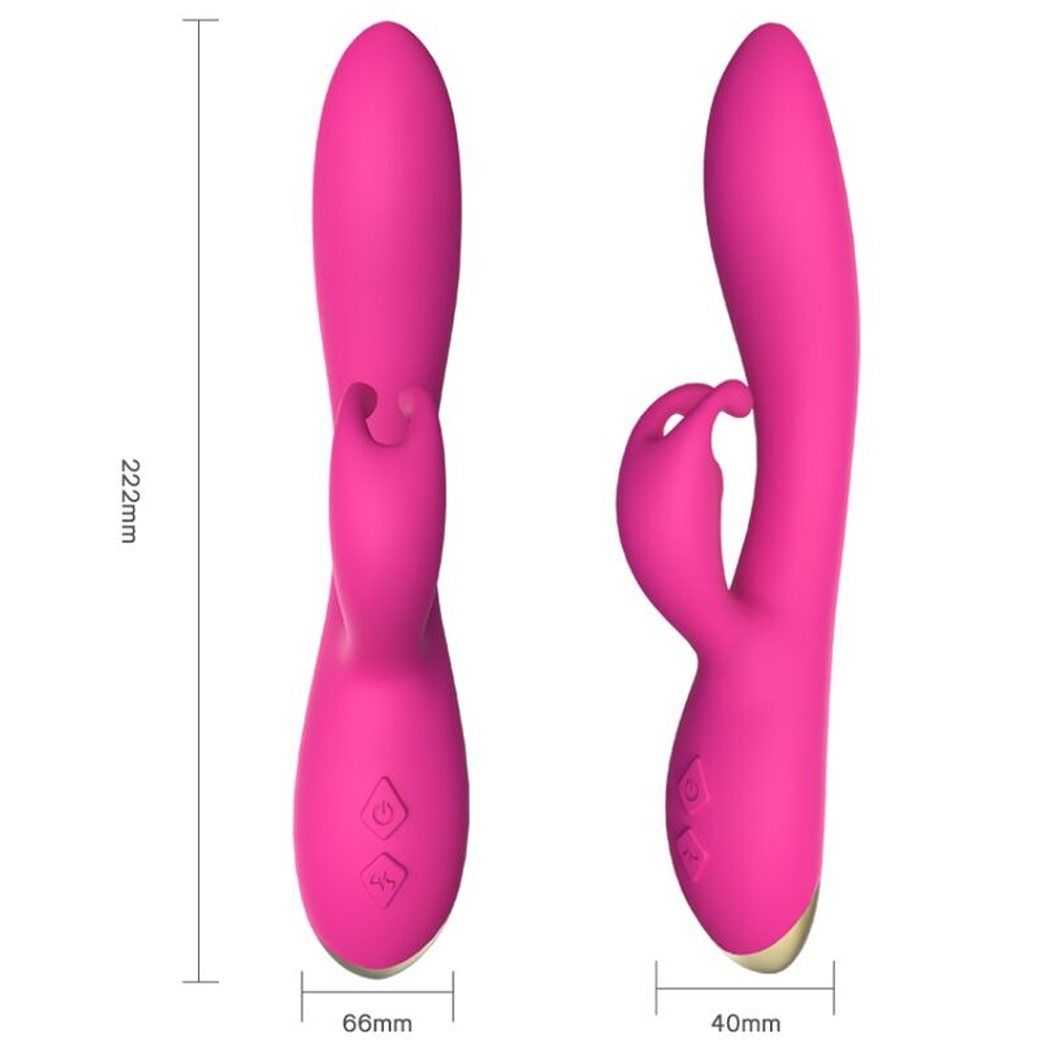 ARMONY - BONNIE VIBRADOR COELHO FÚCSIA 1