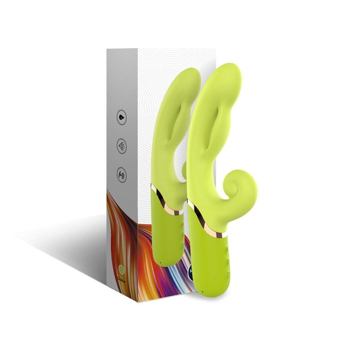 ARMONY - INFLABE POINT A PARA ESTIMULADOR VIBRADOR VERDE 1