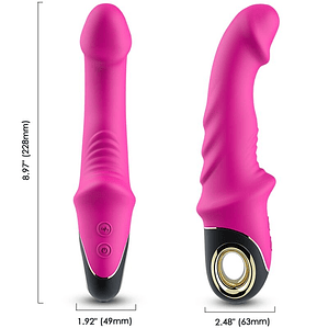 ARMONY - JOYBLADE DILDO VIBRADOR ROTADOR FÚCSIA