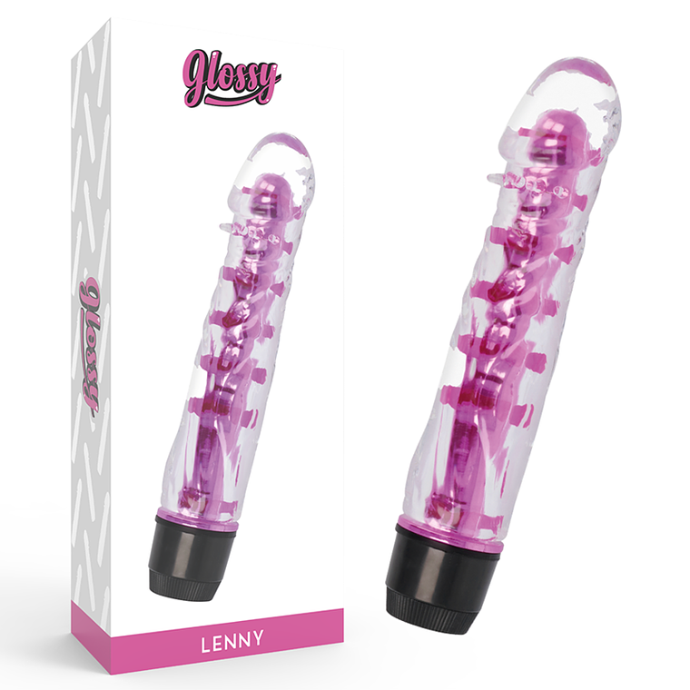 GLOSSY - VIBRADOR LENNY ROSA 1
