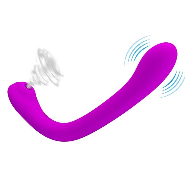 PRETTY LOVE - ALEX VIBRADOR LILAC E SUCÇÃO DE CLITÓRIS 1