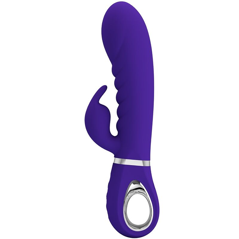 PRETTY LOVE - VIBRADOR PRESCOTT MULTIFUNO G-SPOT ROXO 1
