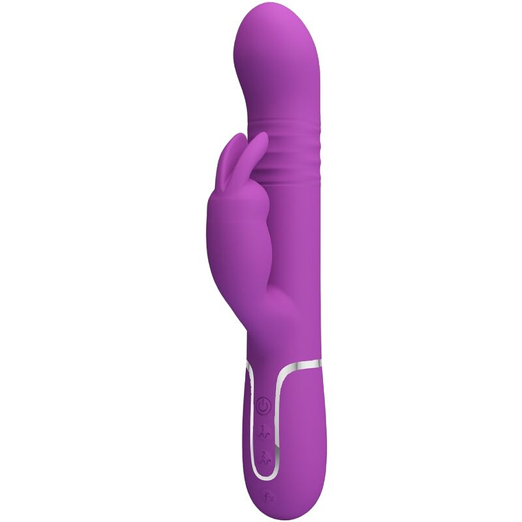 PRETTY LOVE - COALE 4 EM 1 MULTIFUNCIONAL COELHO VIBRADOR ROXO 1