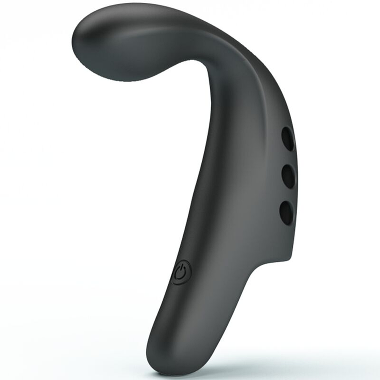 PRETTY LOVE - DEDAL VIBRADOR GORGONA PRETO 1