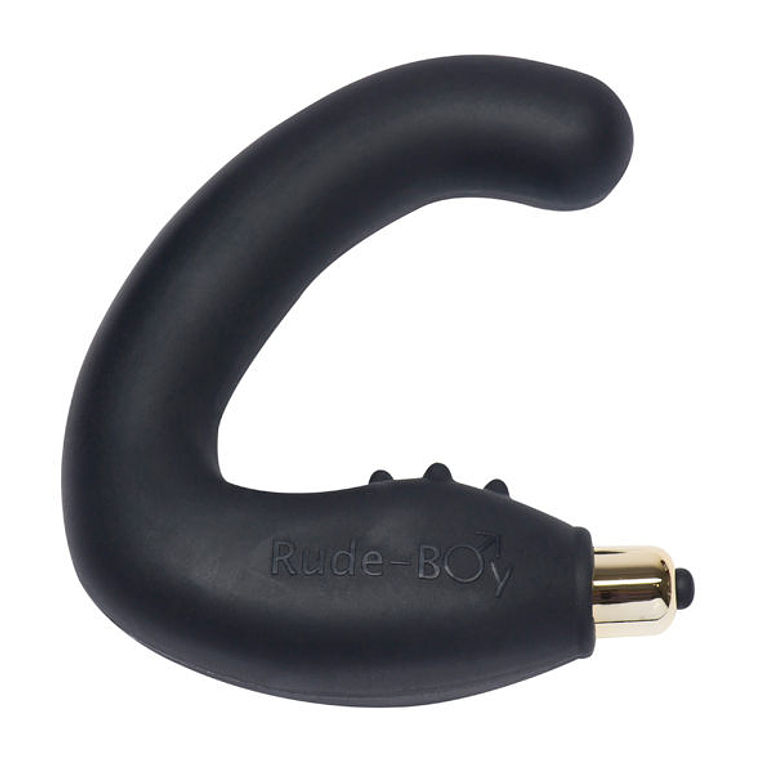 ROCKS-OFF - RUDE-BOY MASCULINO G-SPOT MASSAGER 7 V PRETO 1