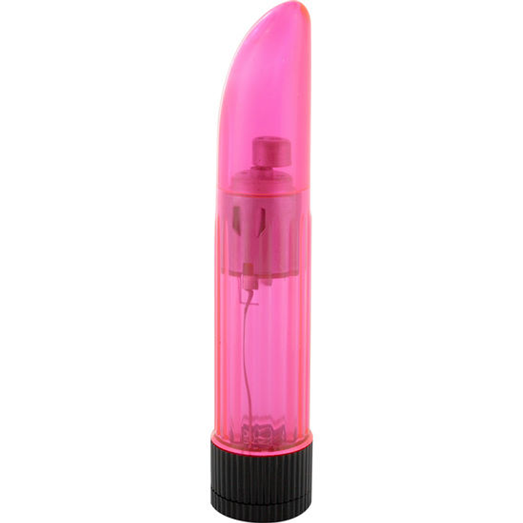 SEVEN CREATIONS - VIBRADOR CRISTAL TRANSPARENTE SENHORA ROSA 1