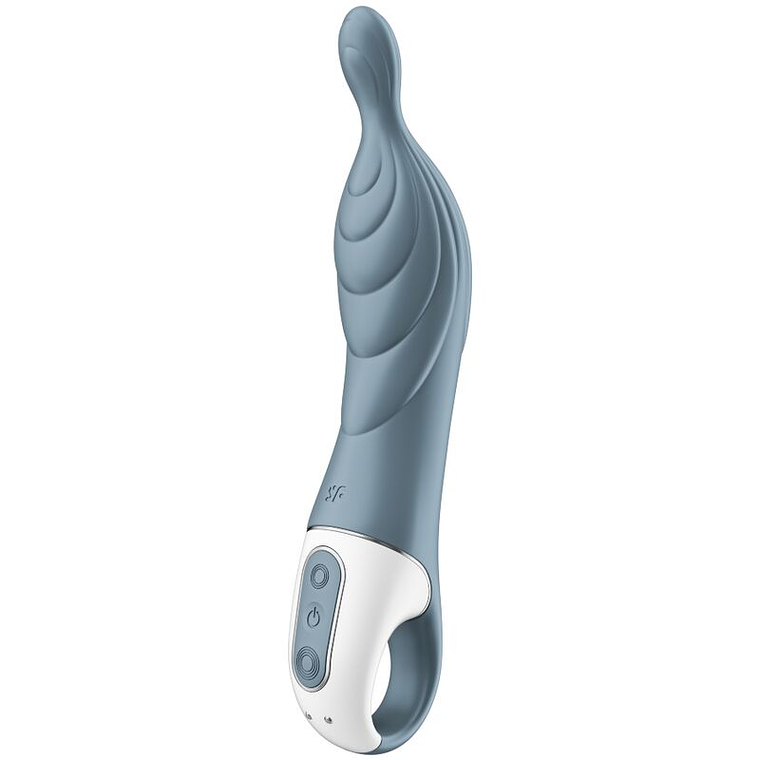 SATISFYER - VIBRADOR AMAZING 2 ASPOT CINZA 1