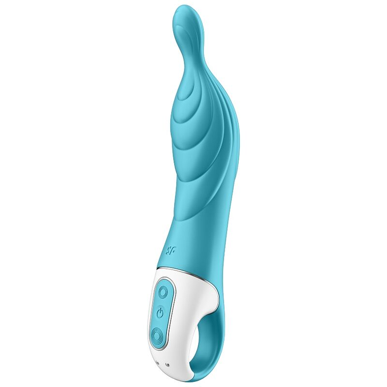 SATISFYER - VIBRADOR AMAZING 2 ASPOT TURQUESA 1