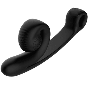 SNAIL VIBE - VIBRADOR CURVO PRETO