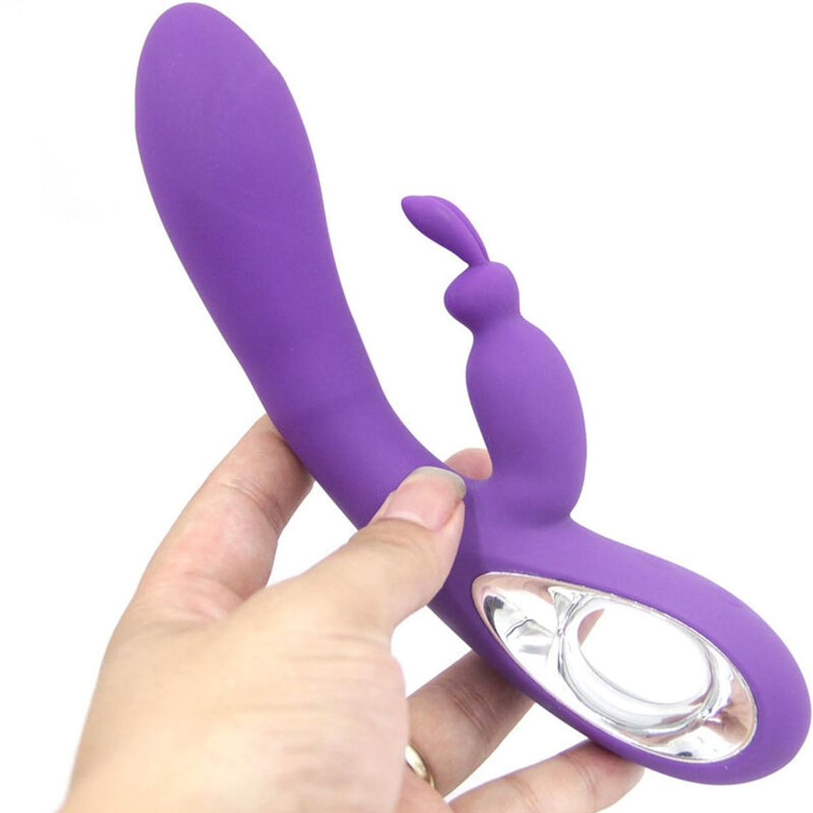 ARMONY - VIBRADOR DE ANEL DE PUXAO DE COELHO BELLA VIOLET 1