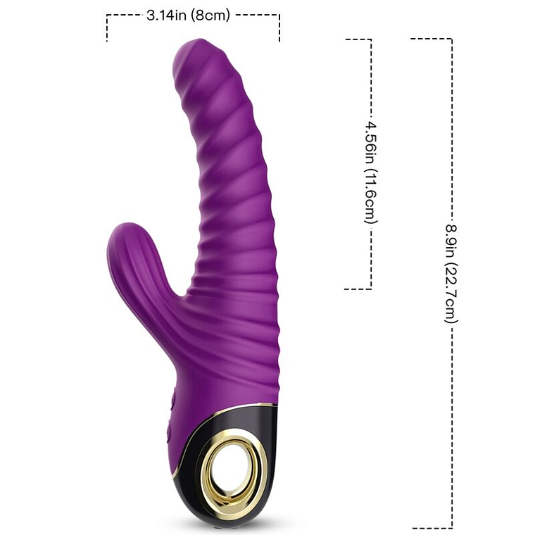 ARMONY - VIBRADOR ETERNITY SILICONE ROXO 1