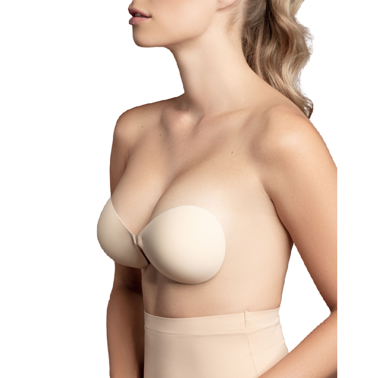BYE-BRA - SUTI INVISÍVEL BEIGE COPO C 1