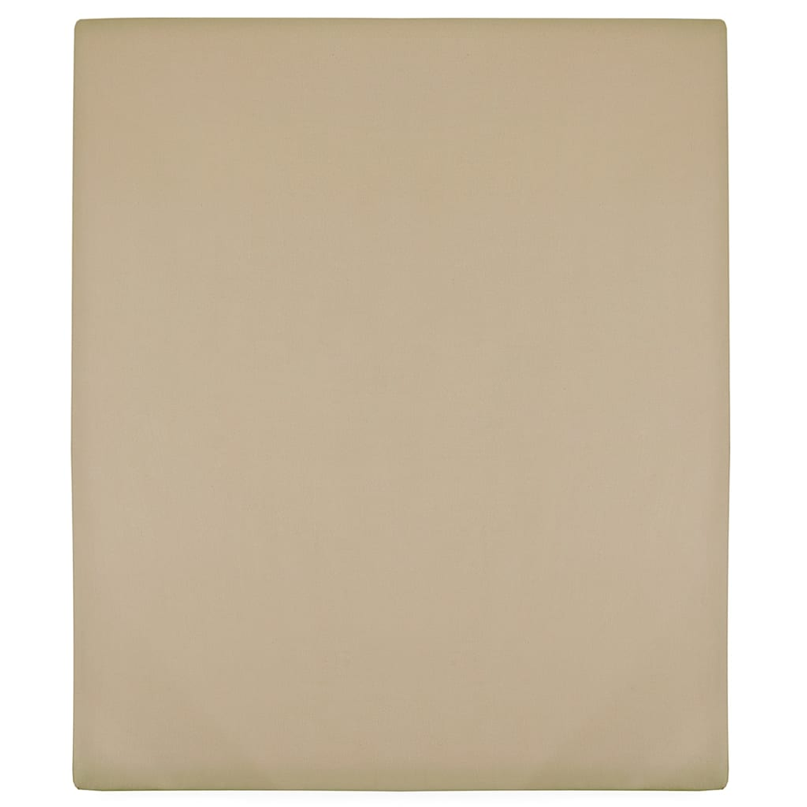 vidaXL Lençol ajustável 180x200 cm algodão jersey cinza-acastanhado 1