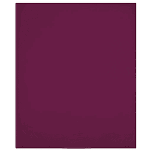 vidaXL Lençol ajustável 140x200 cm algodão jersey bordô