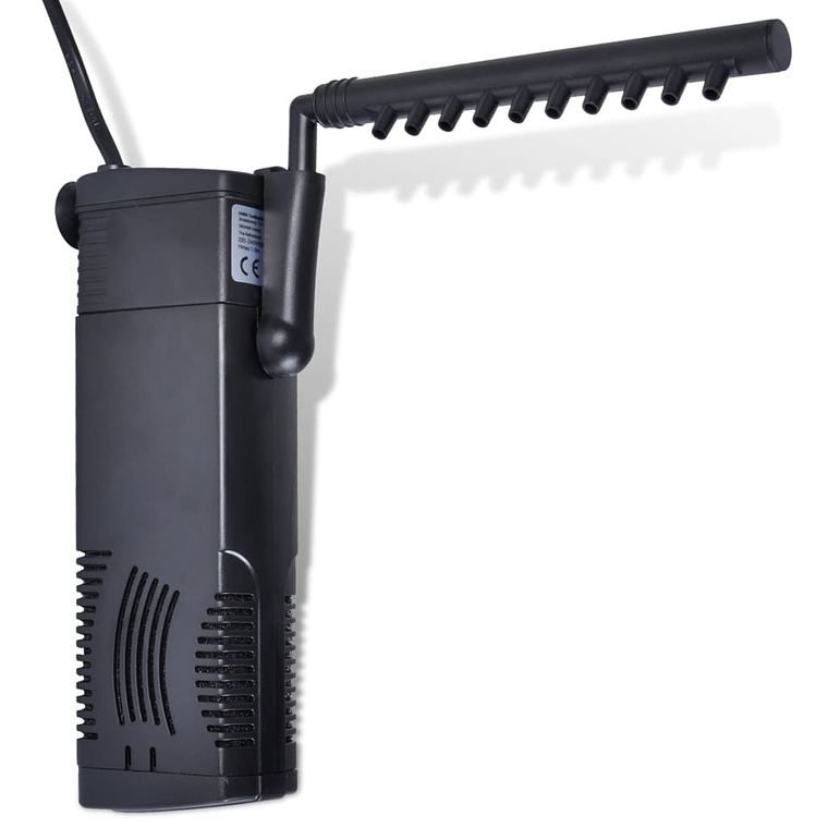 Bomba de Aquario com Filtro Carbono Ativo 600 L/H 1