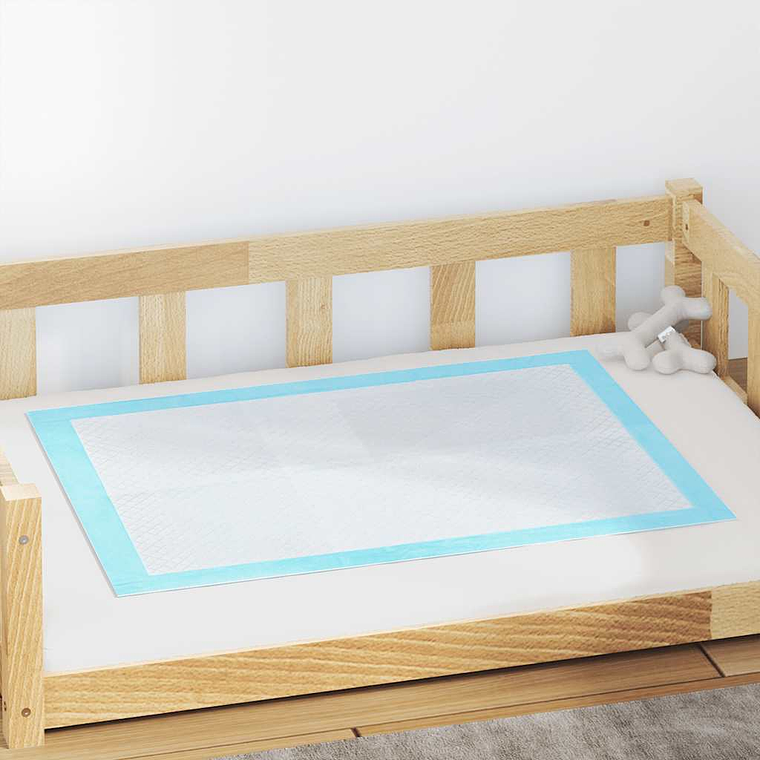 vidaXL Resguardos p/ treino animais de estimação 400 pcs 45x33 cm TNT 1