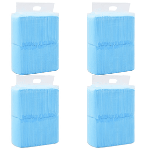 vidaXL Resguardos p/ treino animais de estimação 400 pcs 60x45 cm TNT