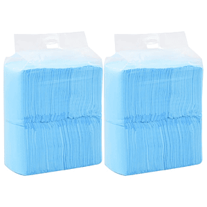 vidaXL Resguardos p/ treino animais de estimação 200 pcs 60x60 cm TNT