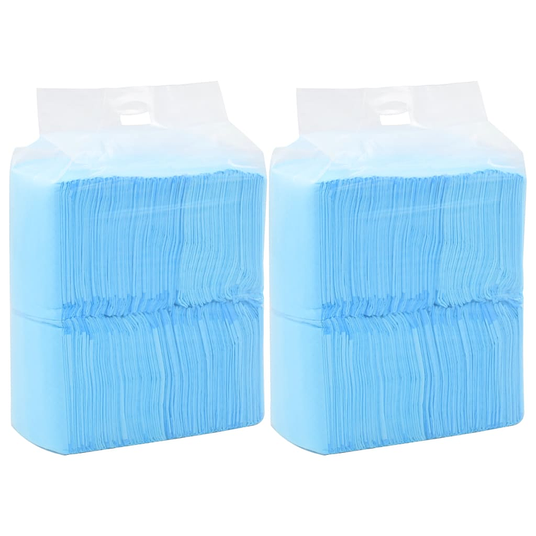 vidaXL Resguardos p/ treino animais de estimação 200 pcs 60x60 cm TNT 1