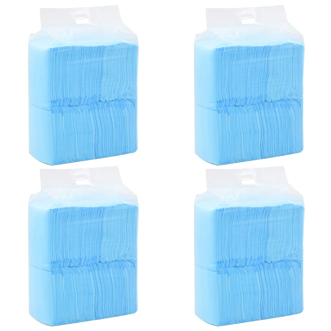 vidaXL Resguardos p/ treino animais de estimação 400 pcs 60x60 cm TNT 1