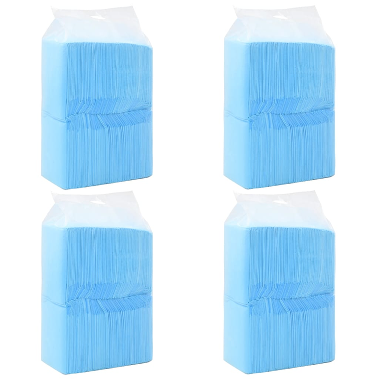 vidaXL Resguardos p/ treino animais de estimação 400 pcs 90x60 cm TNT 1