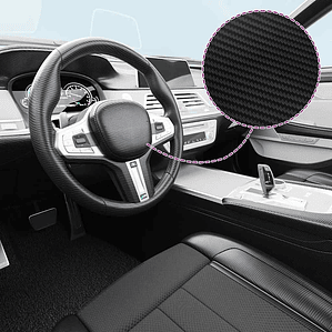 vidaXL Películas para carro 2 pcs 100x150 cm preto 3D