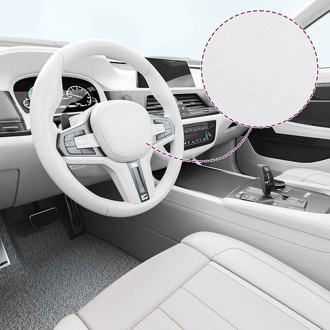 vidaXL Película para carro 100x150 cm branco 3D 1