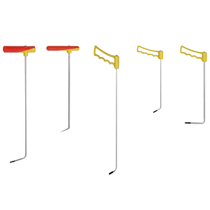 vidaXL Conjunto reparação de mossas s/ repintura 5 pcs aço de mola