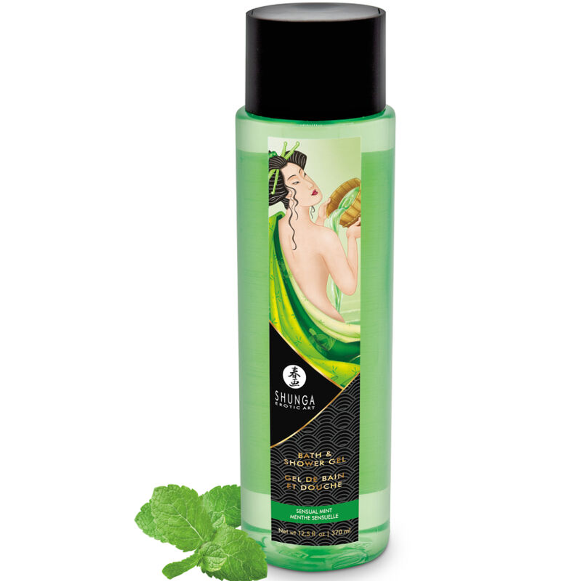 SHUNGA - GEL DE BANHO E DUCHE SENSUAL HORTELÃ 370 ML 1