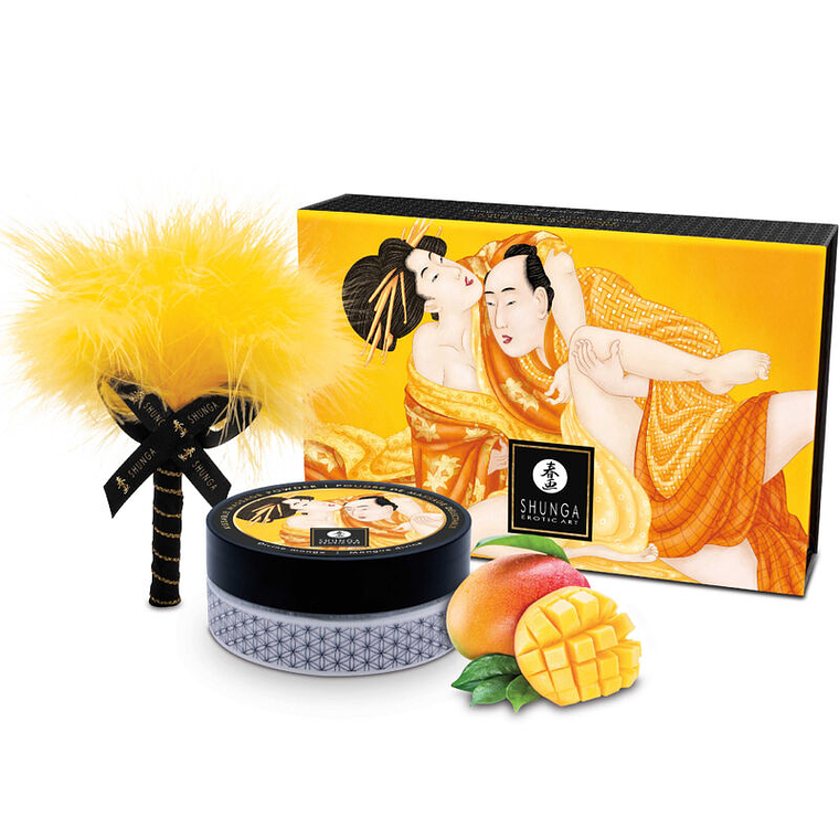 SHUNGA - KIT DE PÓ DE MASSAGEM COMESTÍVEL MANGA 1