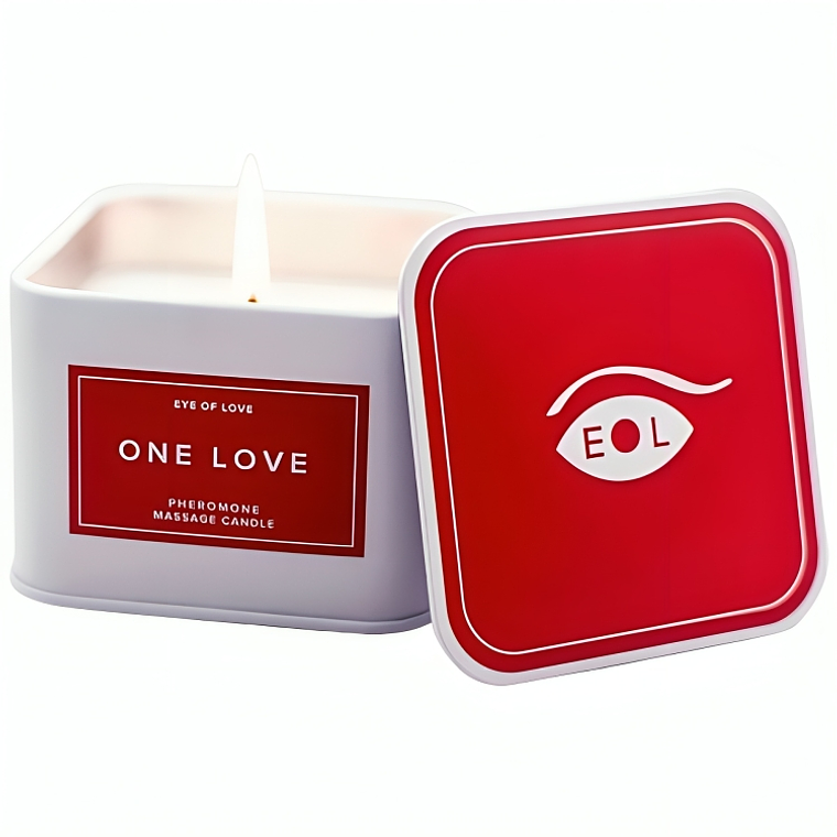 EYE OF LOVE - VELA DE MASSAGEM ONE LOVE PARA MULHERES 150 ML 1