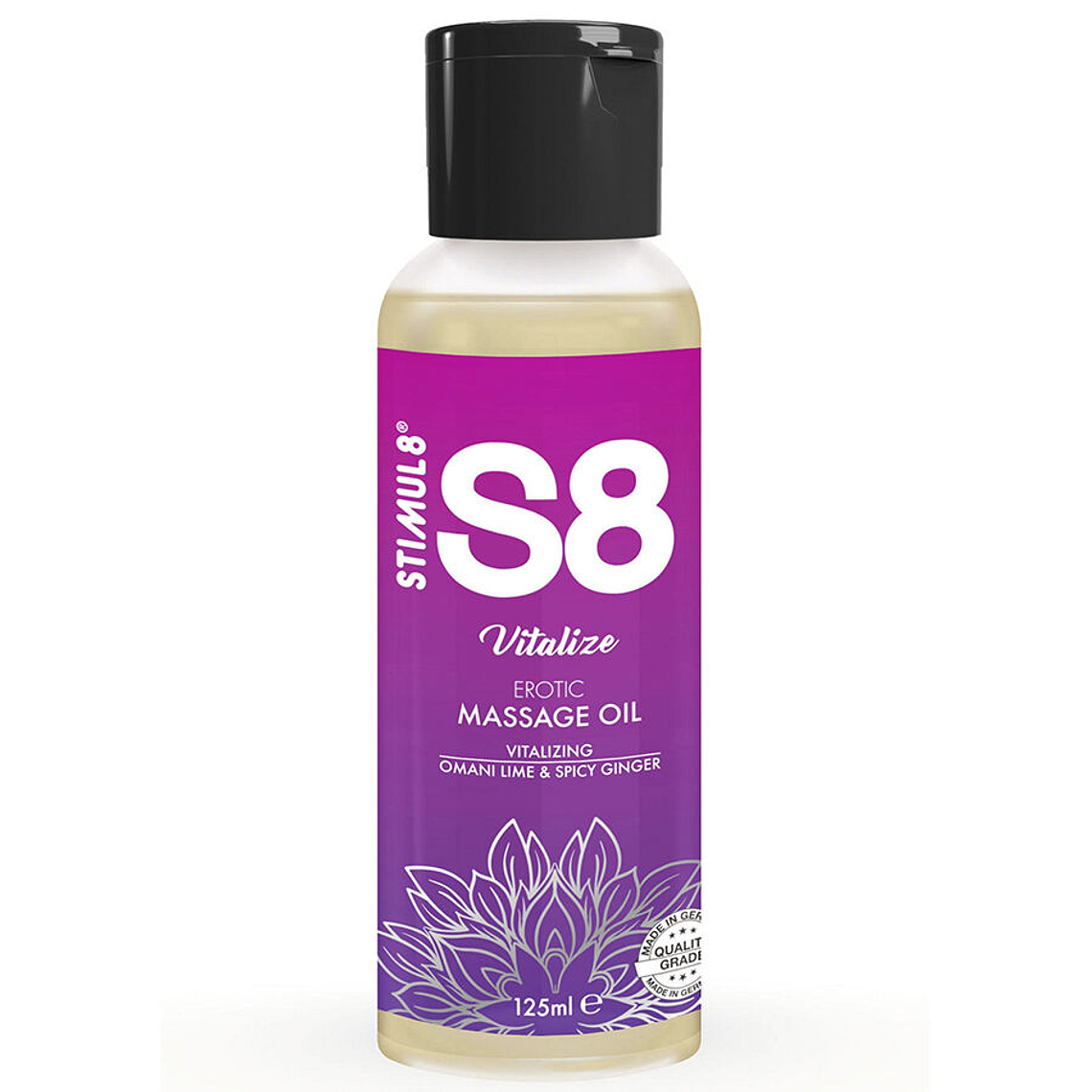 STIMUL8 - S8 ÓLEO DE MASSAGEM DE LIMÃO VITALIZE 125 ML 1
