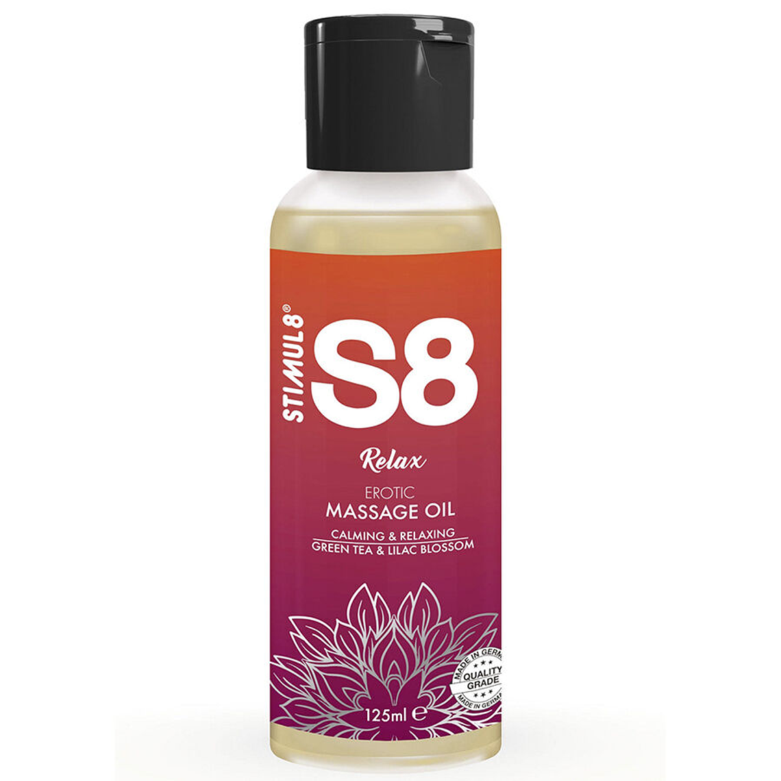 STIMUL8 - S8 RELAX ÓLEO DE MASSAGEM DE CHÁ VERDE 125 ML 1