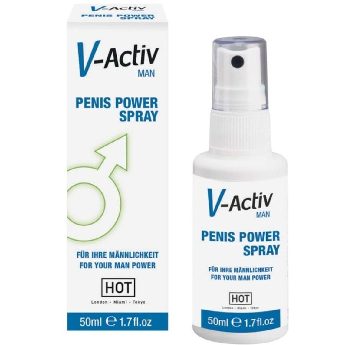 HOT - V-ACTIV PENIS POWER SPRAY MEN 50ML 1