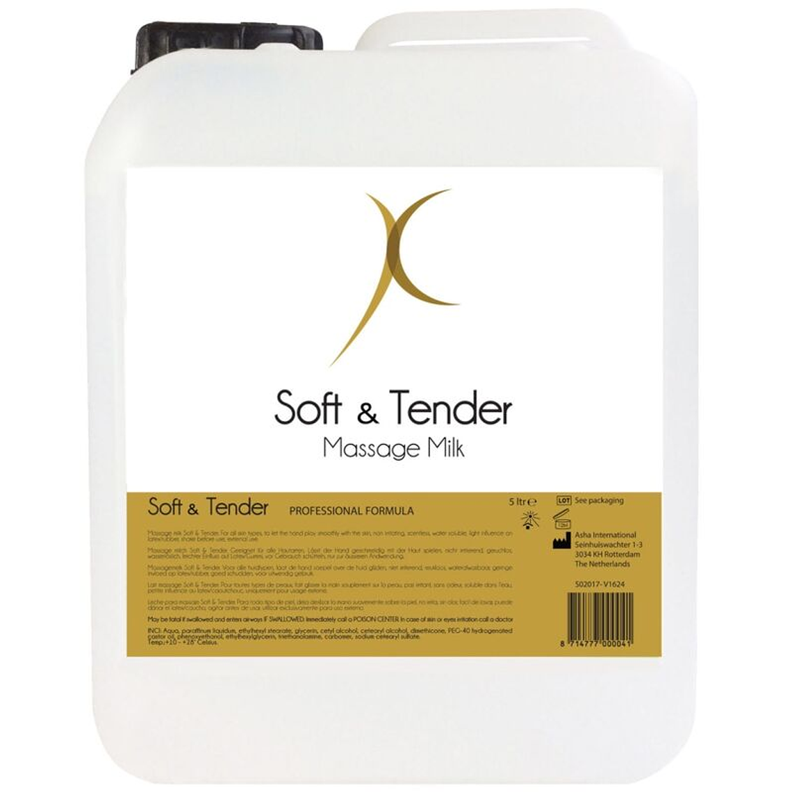 SOFT AND TENDER - LEITE MACIO E MACIO MASSAGEM 5000 ML 1
